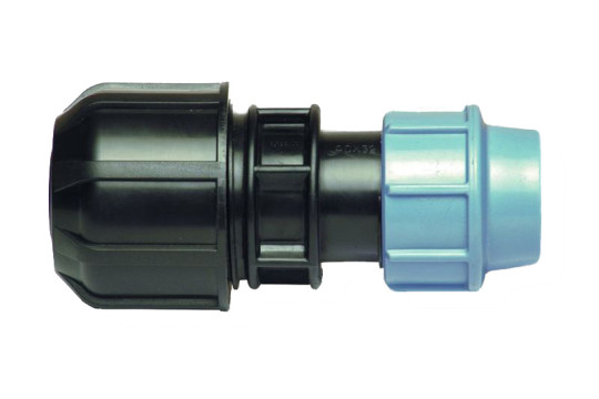 PE Přechodová spojka trubek 25 mm x (27 - 35 mm)