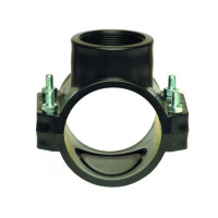 PE Navrtávací třmen 160 mm x 3/4" PN10 - Polyetylen