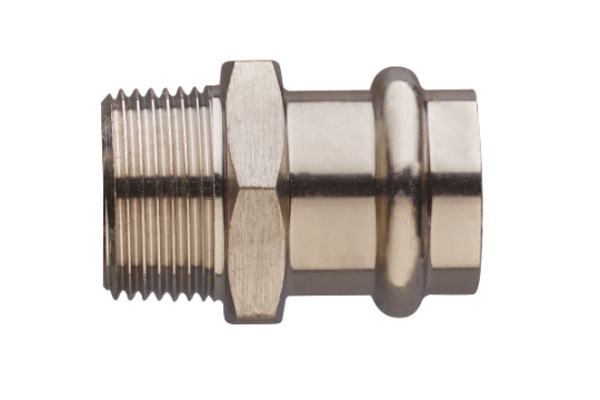Frabopress INOX přechod s vnějším závitem 28 mm x 3/4"