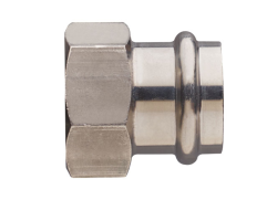 Frabopress INOX přechod s vnitřním závitem 18 mm x 1/2"