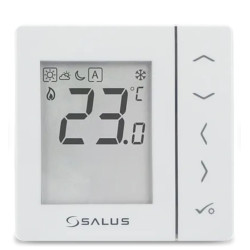VS35W - Digitální manuální termostat 230V Bílý VS35W - Digitální manuální termostat 230V Bílý