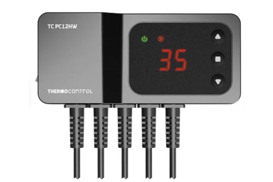 TC PC12HW Termostat pro ovládaní oběhového čerpadla ÚT a TUV TC PC12HW Termostat pro ovládaní oběhového čerpadla ÚT a TUV