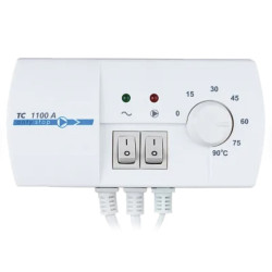 TC 1100A Elektronický termostat pro ovládání oběhového čerpadla TC 1100A Elektronický termostat pro ovládání oběhového čerpadla
