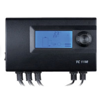 TC 11M Elektronický termostat pro ovládání trojcestného ventilu a oběhového čerpadla
