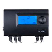 TC 11M+ Elektronický termostat pro ovládání trojcestného ventilu a oběhového čerpadla