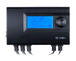 TC 11M+ Elektronický termostat pro ovládání trojcestného ventilu a oběhového čerpadla