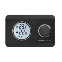 TC 305B Digitální denní termostat – černý