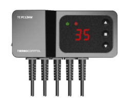TC PC12HW Termostat pro ovládaní oběhového čerpadla ÚT a TUV