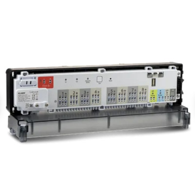KL08RF Bezdrátová centrální svorkovnice (8-zónová), ZigBee 2,4GHz, zónová regulace KL08RF Bezdrátová centrální svorkovnice (8-zónová), ZigBee 2,4GHz, zónová regulace