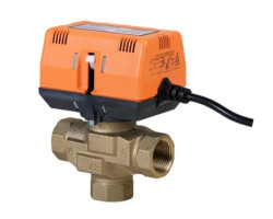 TC SPDT320 Motorický ventil s přepínacím kontaktem, třícestný, 3/4″