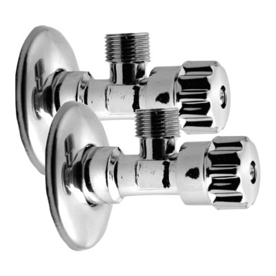 MULTITURN rohový ventil 1/2"x3/8", pár, chrom