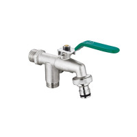 4200V - KULOVÝ KOHOUT ZAHRADNÍ SE 2 VÝVODY 1/2"