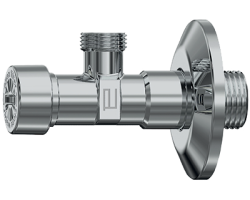 Rohový ventil vřetýnkový s filtrem 1/2 x 3/8" - Chrom