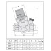 CALEFFI 5334H Regulátor tlaku vody 1/2" Rozsah 1 - 5,5 BAR, Tmax 80°C