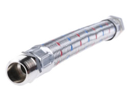 Tlaková propojovací flexi hadice MF 5/4" x 5/4" 50cm, PN10, 100°C, plnoprůtoková