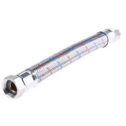 GIGANT Tlaková propojovací flexi hadička FF 3/4" x 3/4" 30cm, PN10, 100°C