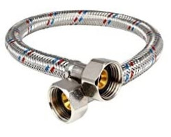 Tlaková propojovací flexi hadička FF 3/4" x 3/4" 30cm, PN10, 100°C