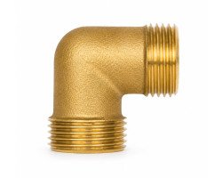 Mosazné koleno 90° MM 1" PN16