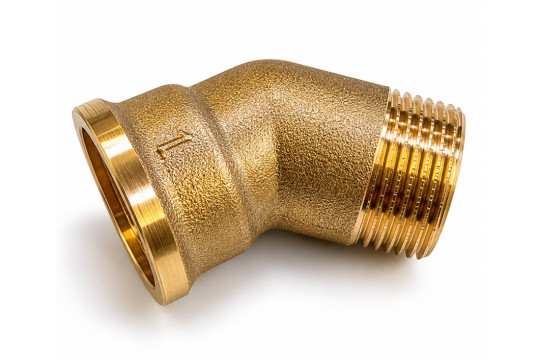 Mosazné koleno 45° MF 1/2" PN16