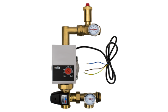 Čerpadlová sestava se směšovačem 20°C - 50°C k rozdělovačům