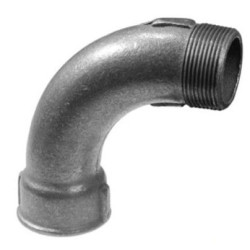 Černý oblouk 2" MF 90°