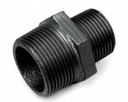 Černá vsuvka redukovaná 6/4" x 1"