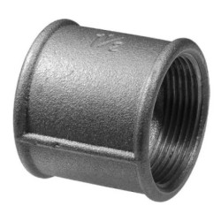 Černý nátrubek 4"