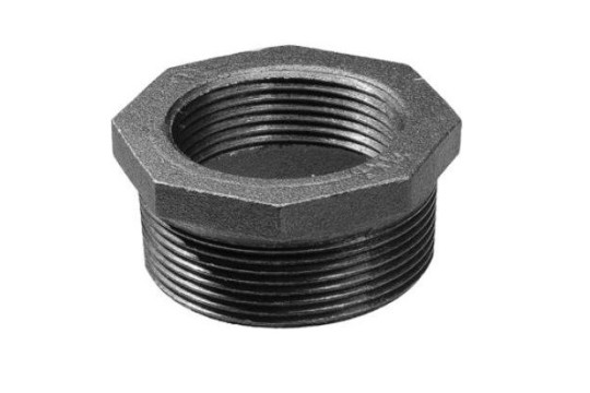Černá redukce MF 1/2" x 3/8"