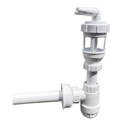 Sifon pro úpravny vody, zamezující kontaminaci bakteriemi