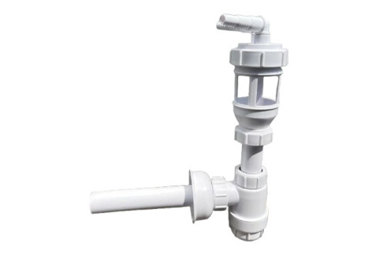 Sifon pro úpravny vody, zamezující kontaminaci bakteriemi