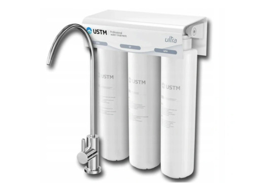 Kuchyňský filtr USTM ULTRA s baterií chrom