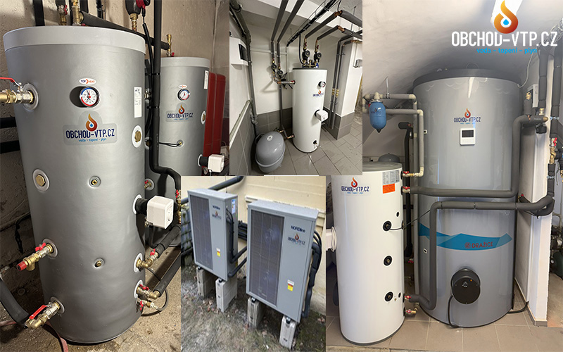 Návrh, dodávka a profesionální instalace komponentů pro vytápění