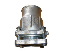AGAFLEX IK spojka 3", 87,5-90,0mm, s přírubou, s vnitřním závitem, svěrná, voda, litina/pozink