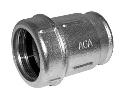 AGAFLEX IK spojka 3/4", 24,3-27,5mm, s vnitřním závitem, svěrná, voda, litina/pozink