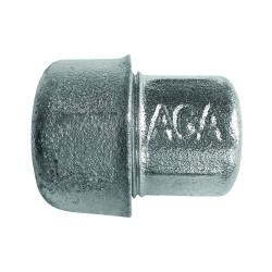 AGAFLEX KK 3/4" - litinová zátka - pitná/topná voda/tlakový vzduch/oleje - ocelová/HDPE trubka
