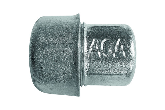 AGAFLEX KK 3/4" - litinová zátka - pitná/topná voda/tlakový vzduch/oleje - ocelová/HDPE trubka