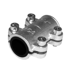 AGAFLEX OBA třmen 1/2", 21,0-21,8mm, opravný, pro ocelové potrubí, voda, litina/pozink