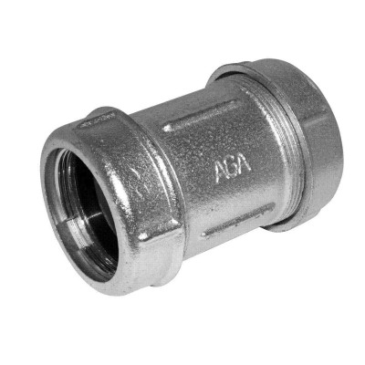AGAFLEX OK spojka 1/2", 19,3-22,0mm, oboustranně svěrná, voda, litina/pozink