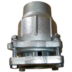 AGAFLEX AK spojka 70mm (2 1/2"), 67,0-72,0mm, s přírubou, s vnějším závitem, svěrná, voda, litina/pozink
