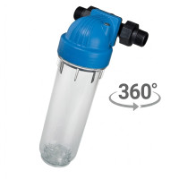 ATLAS Vodní filtr JUNIOR 7" DP 360°DS - 3/4"(1"), BX(SX) 8BAR, 45°C