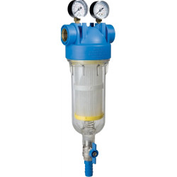 ATLAS Samočistící vodní filtr HYDRA 3/4" RSH 50mcr SX - 8BAR, 45°C s MANOMETRY