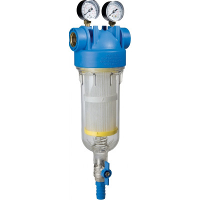 ATLAS Samočistící vodní filtr HYDRA 3/4" RSH 50mcr SX - 8BAR, 45°C s MANOMETRY