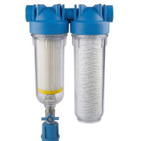 ATLAS Vodní filtr samočistící HYDRA DUO 1" RSH 50mcr + FA 10mcr BX 8BAR, 45°C ATLAS Vodní filtr samočistící HYDRA DUO 1" RSH 50mcr + FA 10mcr BX 8BAR, 45°C