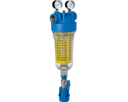 ATLAS Samočistící vodní filtr HYDRA 3/4" RAH 90mcr SX - 8BAR, 45°C s MANOMETRY