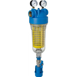 ATLAS Samočistící vodní filtr HYDRA 3/4" RAH 90mcr SX - 8BAR, 45°C s MANOMETRY