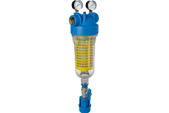 ATLAS Samočistící vodní filtr HYDRA 3/4" RAH 90mcr SX - 8BAR, 45°C s MANOMETRY