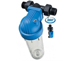 ATLAS Vodní filtr SENIOR 10" DP 360°DS - 3/4"(1"), BX(SX) 8BAR, 45°C