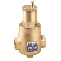 CALEFFI 551 DISCAL Automatický odlučovač vzduchu 1" s vypouštěním PN10