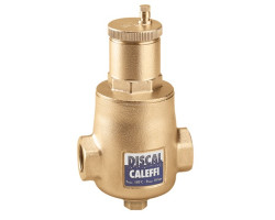 CALEFFI 551 DISCAL Automatický odlučovač vzduchu 1" s vypouštěním PN10