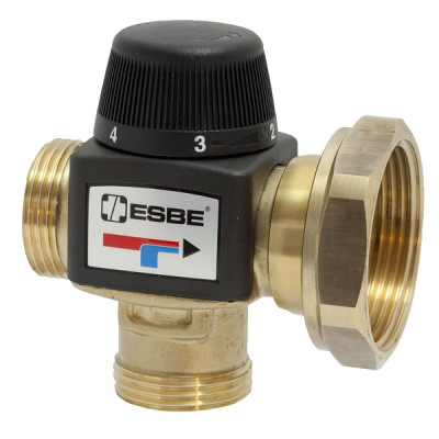 ESBE VTA 377 Termostatický směšovací ventil DN20 - 6/4"x1" (20°C - 55°C) Kvs 3,4 m3/h